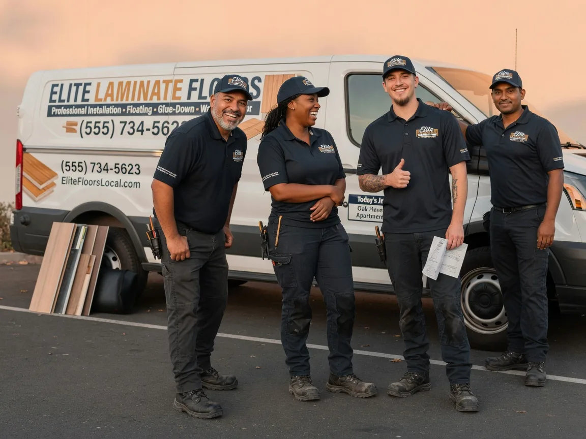 Laminate flooring installation company in Jud, ND